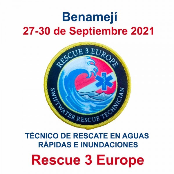 Curso de Rescate, Rescue 3 Europe (SRT-TRAI) 27 al 30 Septiembre 2021