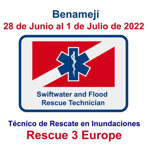 Curso de Rescate Técnico de Rescate en Aguas rápidas e Inundaciones