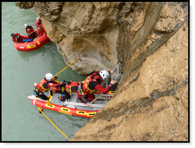 Curso de embarcaciones de rescate acuatico