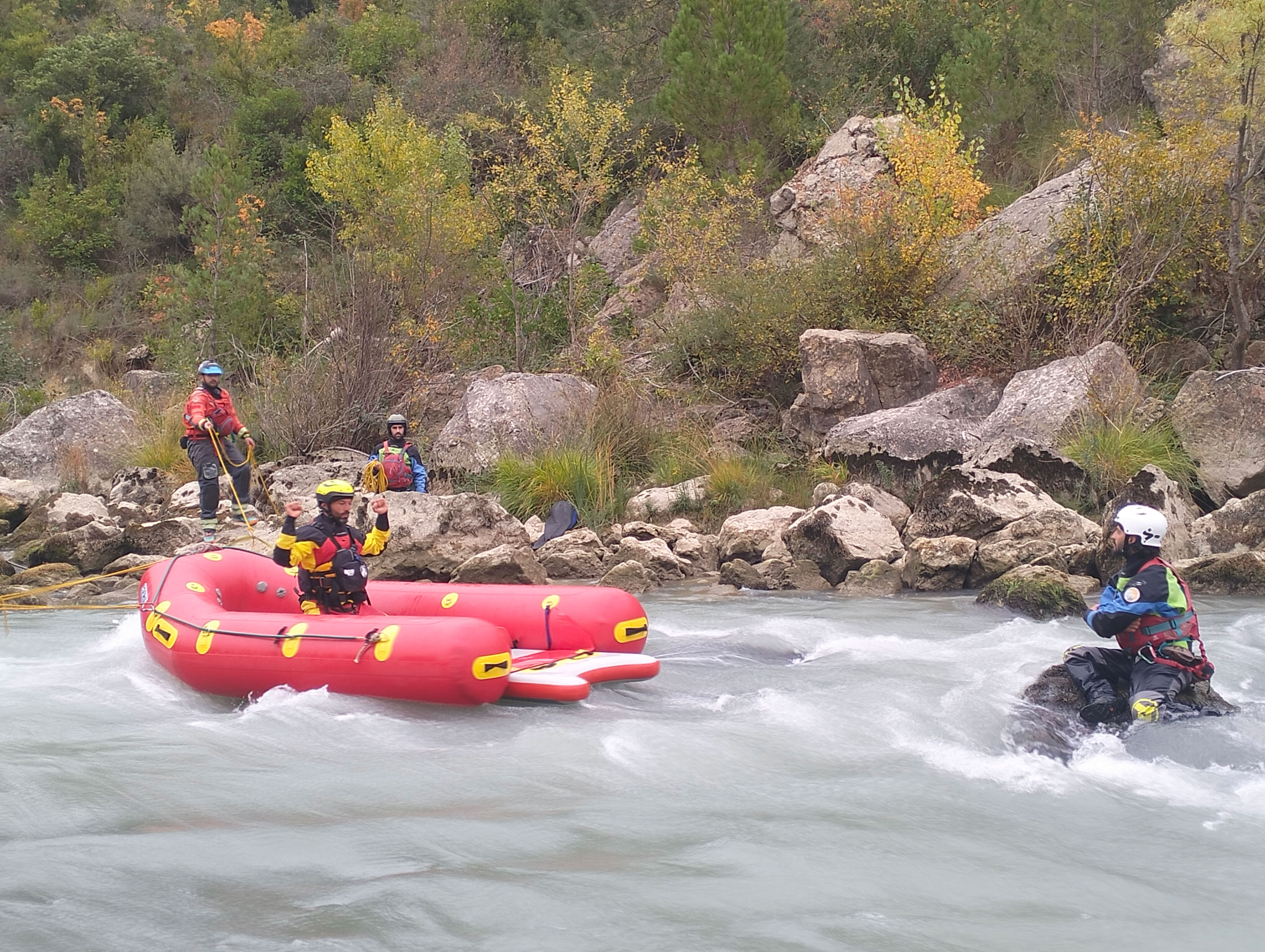 Curso instructores rescate Rescue 3 Europe