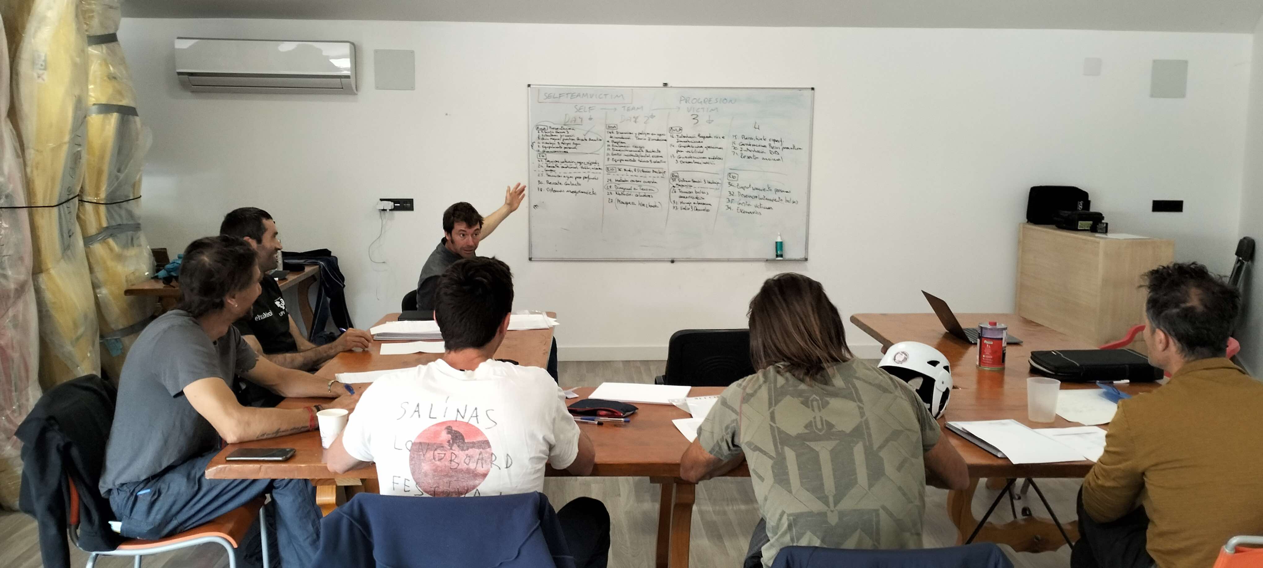 Curso de rescate acuático