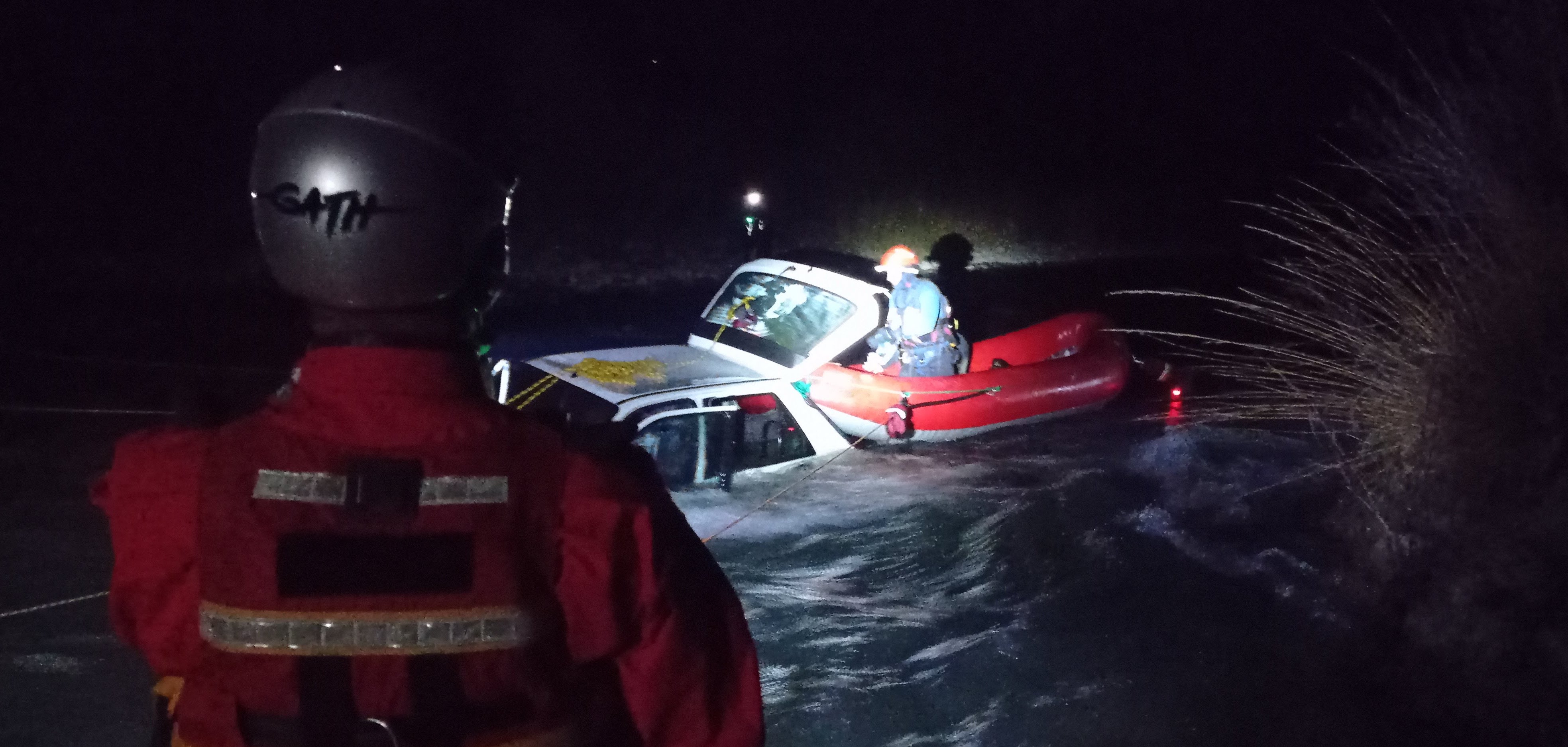 Rescate fluvial en inundaciones