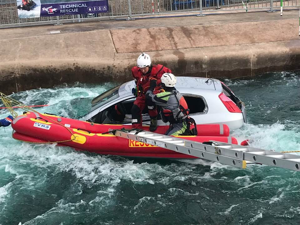 Conferencia Rescue 3 Europe en Cardiff. Resccate con vehículos en el agua