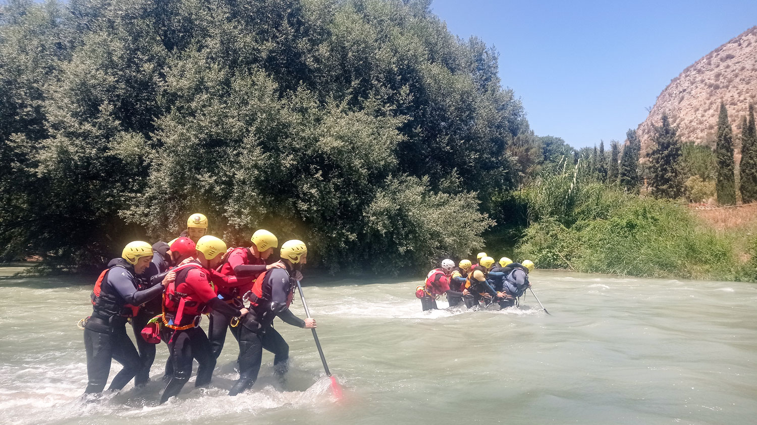 Curso de recate en inundaciones Andalucia