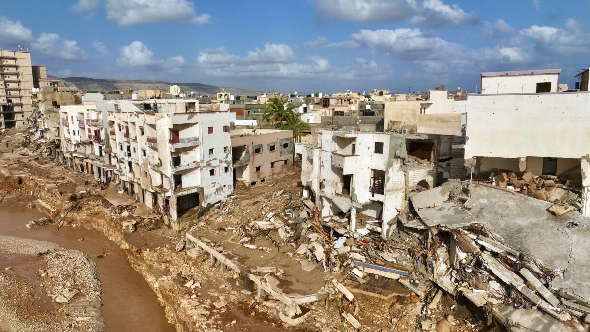 Imagen de las inundaciones en Libia en 2023