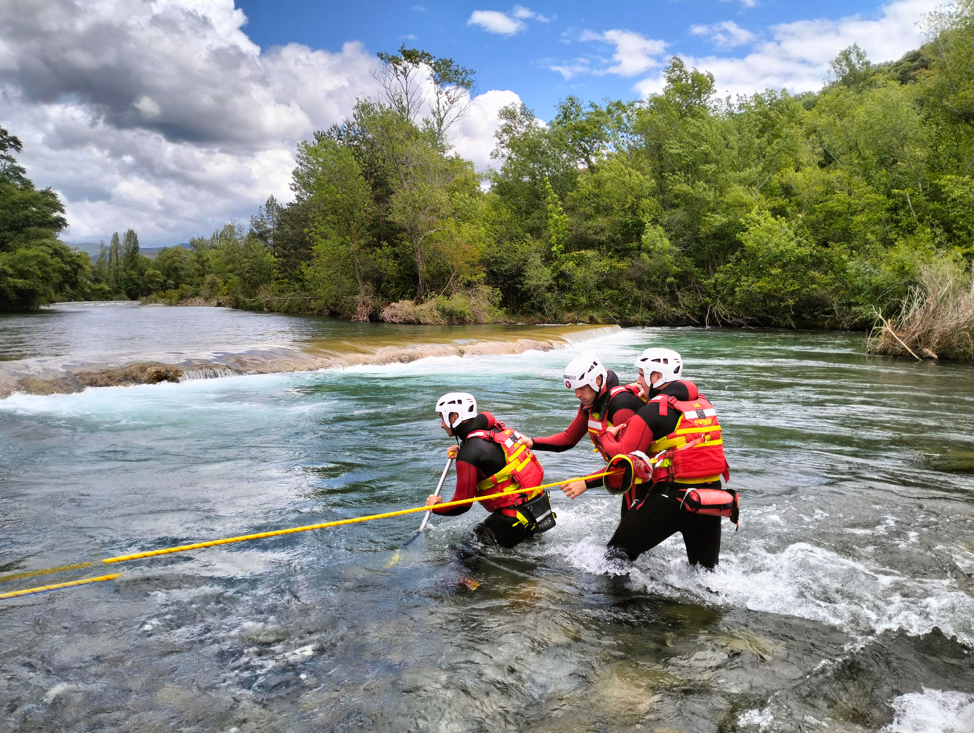 Rescate acuatico bomberos Malta