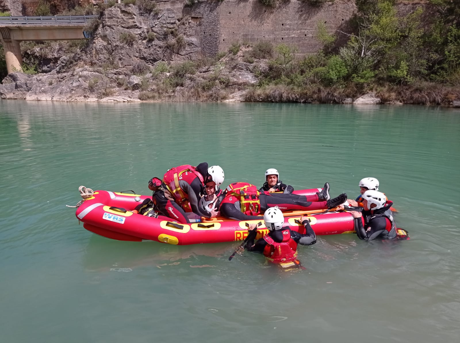 Curso de rescate en aguas rapidas e inundaciones  Avanzado Rescue 3 europe 