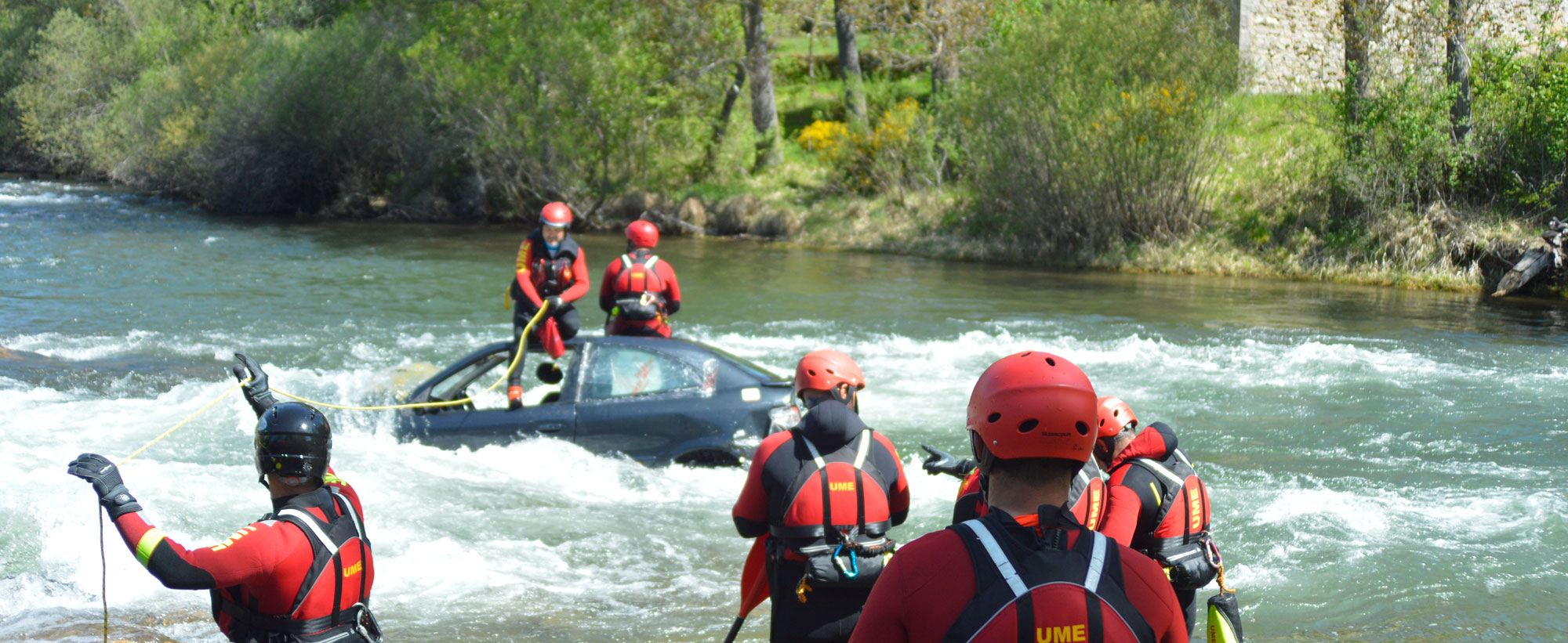 Curso de Rescate con Vehículos en el agua