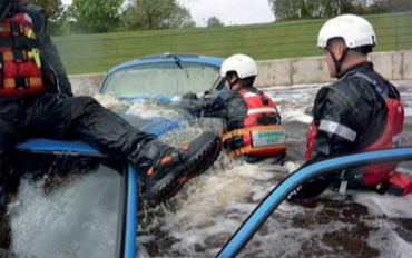 Rescate de vehiculos en inundaciones
