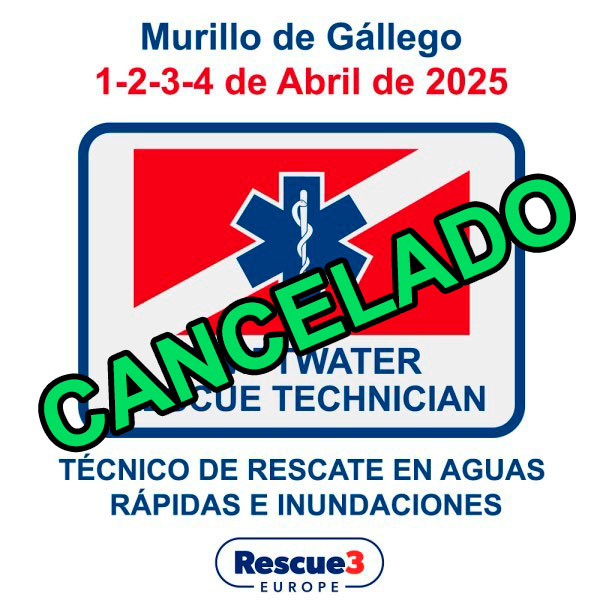 Curso de Técnico de Rescate en aguas rápidas e Inundaciones Abril 2025
