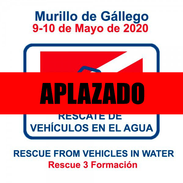 Curso de rescate Rescue 3 Europe: Rescate de Vehiculos en el Agua 9-10 de Mayo