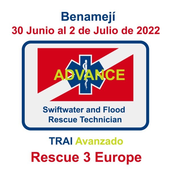 Curso de Rescate en Aguas Rápidas e Inundaciones Avanzado - Agua. Nuevo